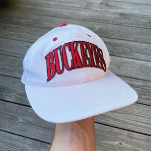 Vintage 90s Ohio State University OSU SnapBack Hat